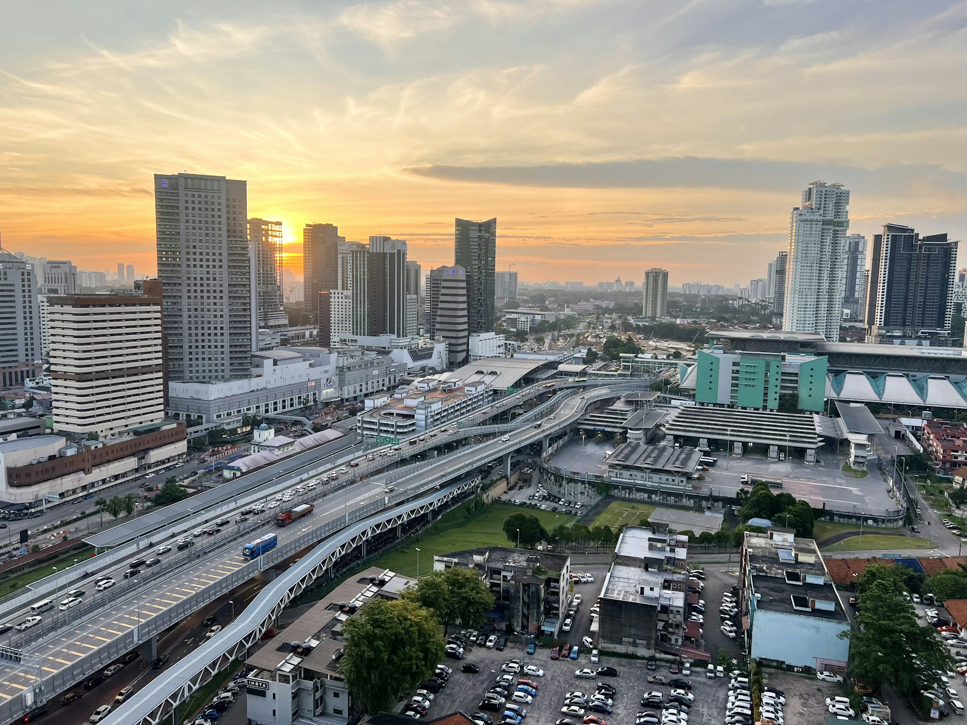 Johor Bahru skyline